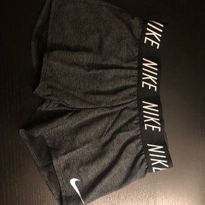 NIKE spandex workout shorts